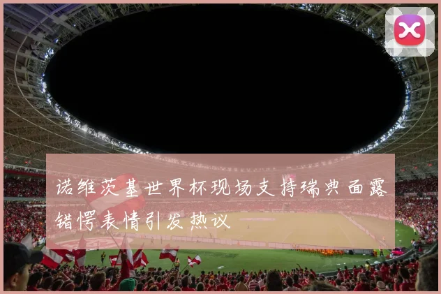 诺维茨基世界杯现场支持瑞典面露错愕表情引发热议